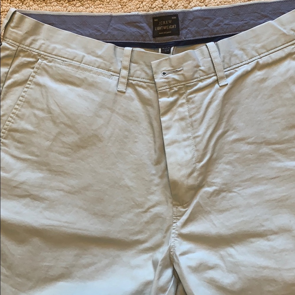 J. Crew Lightweight Light Blue Chinos